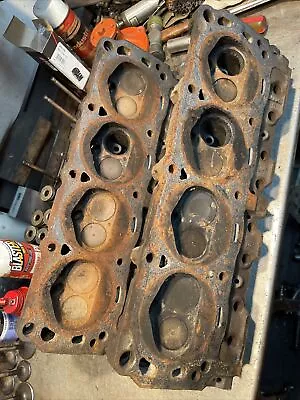 2-1973 Ford 302 Cast Iron Cylinder Heads Mustang Torino Maverick F150 D3UE-AA • $165