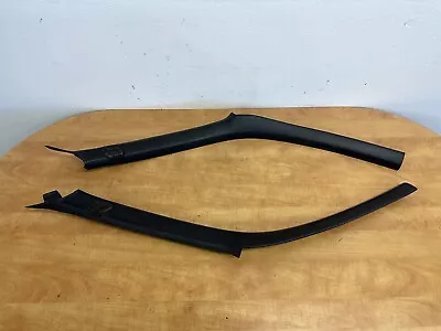 95-98 Nissan 240sx S14 OEM Interior A Pillar Trim Panels PAIR Left & Right Black • $161.99