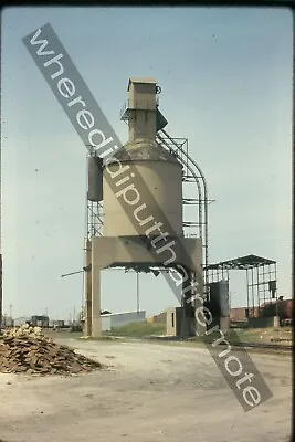 Original Slide Chicago & Northwestern CNW Coaling Tower Boon IA 5-4-74 • £14.41