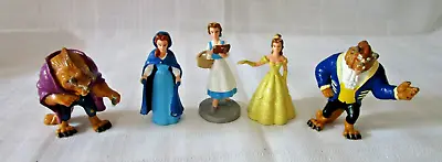 $12 • Buy Vintage Disney Applause PVC Figures Lot Of 5 Belle Beauty And The Beast