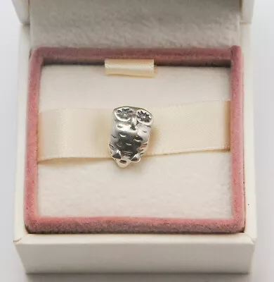 Genuine Pandora Sterling Silver Owl Charm • £24