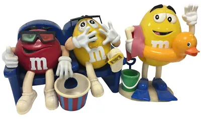 £5.99 • Buy Mars M&Ms Dispenser Cinema Toy / Yellow Sweet Edition Candy Holder #293