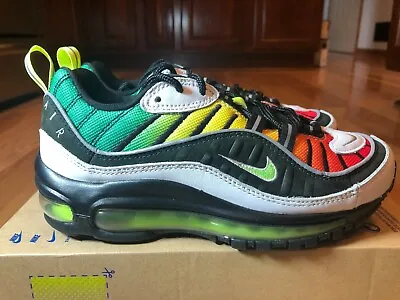 Nike Women's Air Max 98 NXN Olivia Kim No Cover Black Volt CK3309 001 Size 5.5 • $39.99