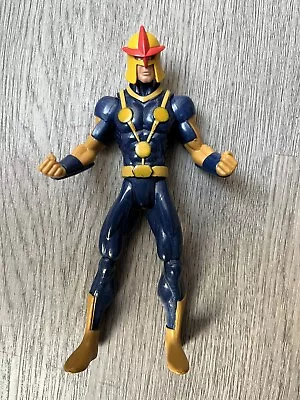 Ultimate Spiderman Human Rocket Nova 6 Inch Action Figure 2012 • £2.99