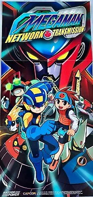 Authentic Nintendo Power Poster VTG Gameboy NES SNES N64 22x11 Megaman Network • $29.99