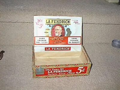 Vintage Wooden Cigar Box • $15