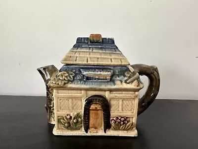 Vintage Japanese Novelty Ceramic Teapot House Decorative • £10