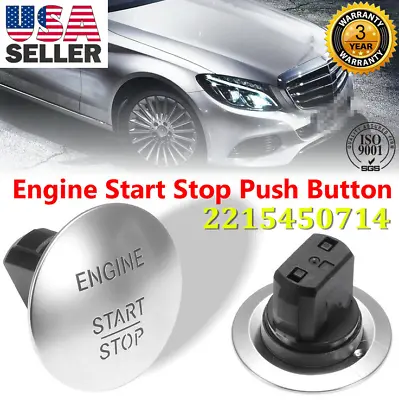 Fit For Mercedes-Benz To Start Button Keyless Go Engine Start Stop Push Button F • $7.99