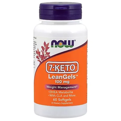 NOW Foods 7-KETO LeanGels 100 Mg 60 Softgels • $31.99