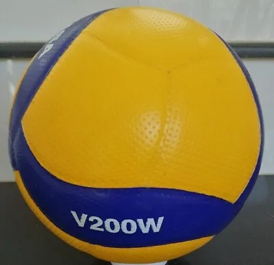 Volleyball V200W International FIVB Indoor/Outdoor Yellow/blue Volleyball Ball • $30