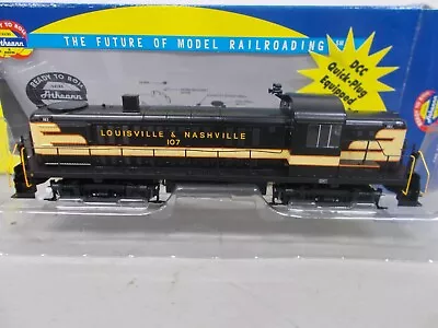 Athearn~ L&n - Louisville & Nashville Rs-3 Locomotive # 107 ~ Dcc Plug ~ho Scale • $90
