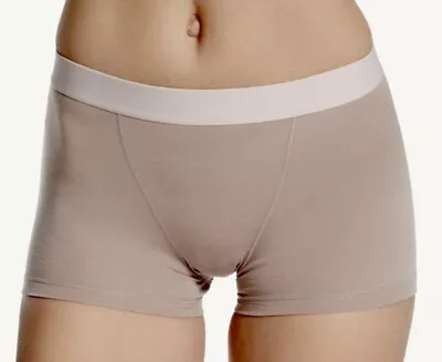 MAIDENFORM Naturally Soft Even Blush Boxer Brief BoyShort Panty Womens S M L XL • $10.23