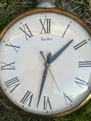 Vintage United Clock Corp. Pocket Watch Clock Model 40 **!** • $150