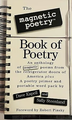 The Magnetic Poetry Book Of Poetry With 150 Magnetic Poetry Tiles • $5.45