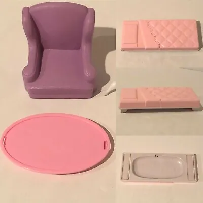 Mattel Barbie Pretty House Doll House 1996 Choice Of Replacement Parts Furniture • $14.99