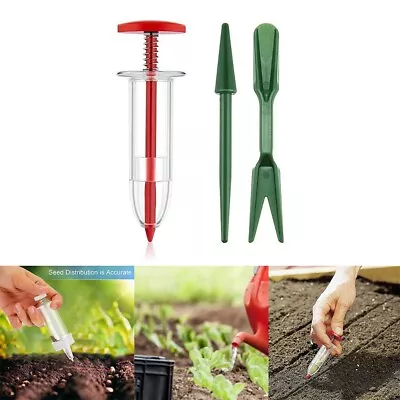 Small Sower Seeders Flower Fruits Garden Grass Handheld Trees Adjustable • $4.77