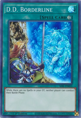 $2.89 • Buy YuGiOh - D.D. Borderline [SESL-EN055] Super Rare Near Mint 1st Edition