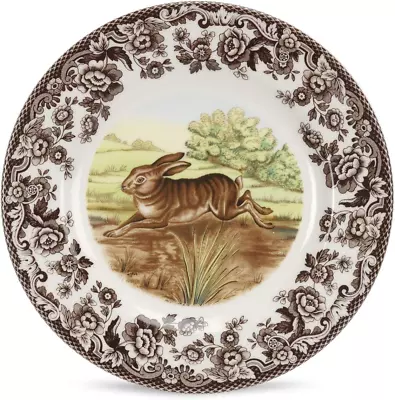 Spode Woodland Salad Plate Rabbit 8” | Perfect For Thanksgiving And Other Spec • $45.27