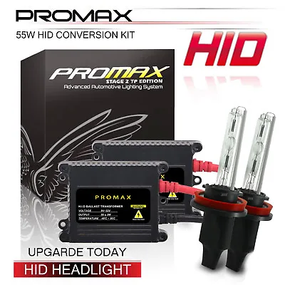 Promax 55W Slim HID Kit Xenon Light H1 H3 H4 H7 H8 H10 H11 H13 9004 9005 9006  • $39.45