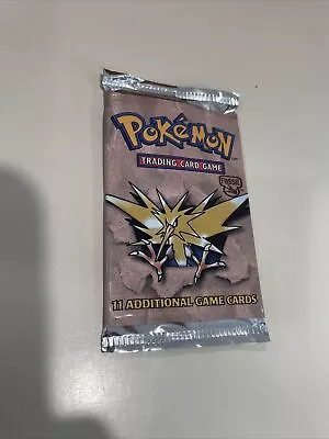 $102.58 • Buy Pokemon Fossil Booster Pack 🔥🔥FACTORY SEALED ZAPDOS RARE MINT 🔥🔥WOTC 90s