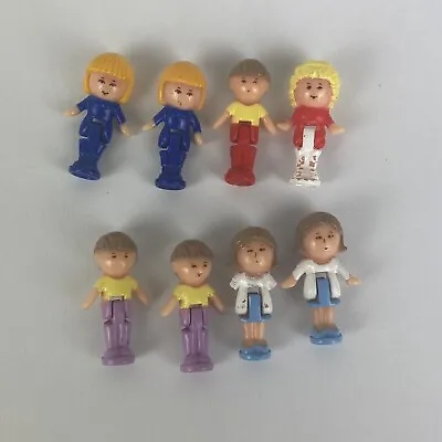 Polly Pocket 1990 Vintage Dolls Lot Bundle VGC Free Postage • $79.96