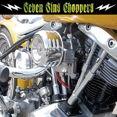 Moon Hotrod Air Cleaner Louvered Chopper Super E G Motorcycle Cv Harley S&s • $44.95