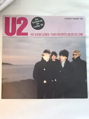 U2 40 (how Long) Two Hearts Beat As One 7  Vinyl Single Unique Sleeve Very Rare • $63.13