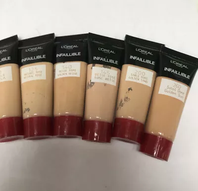 L'Oreal Infaillible Mini Foundation *Choose Your Shade* • £3.49