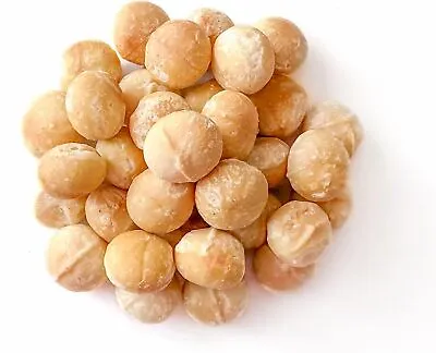 Organic Dry Roasted Whole Macadamia Nuts – Unsalted Non-GMO Kosher Vegan • $17.99