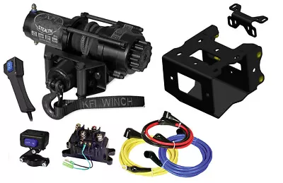 $382.95 • Buy KFI SE25 2500lb Winch & Mount Kit For Various 2010-on Polaris Sportsman 400-1000
