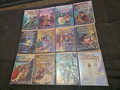 NEST Animated Stories From The New Testament LOT OF 12. NEW SEALED. • $124.99