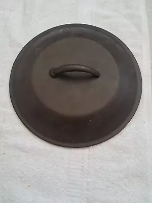 Vintage #8 Cast Iron Dutch Oven/ Skillet Lid10 1/4  • $27.99