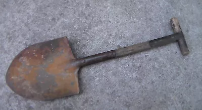 Old Relic WW1 Era US Military M-1910 T-Handled Shovel Entrenching E-Tool (USED) • $60