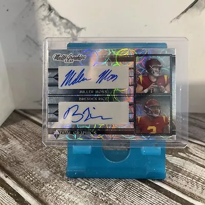 2023 Leaf Multigraphics Miller Moss/Brenden Rice Dual Auto # 5/5 USC • $60