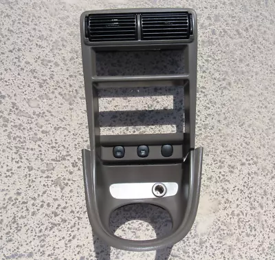 00-04 Ford Mustang Center Dash Stereo Bezel W Vents & Shift Trim Dark Parchment • $144.99