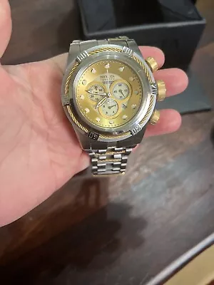 Invicta Bolt Zeus Reserve Chronograph Swiss Made Stainless Steel Model #12746 • $195