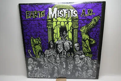 Misfits ‎– Earth A.D. / Wolfs Blood - Plan 9 ‎– PL9-02 1991 RE  EX+/EX+ • $150