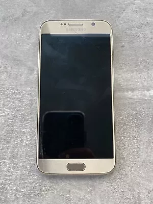 Gold Samsung Galaxy S6 Sm-920f Untested Spares Or Repair • £12