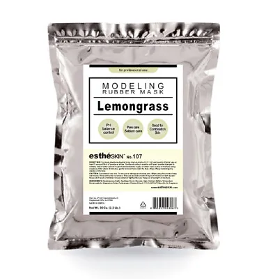 EstheSKIN No.107 Lemongrass Modeling Rubber Mask Powder For Professional 35 Oz. • $29.99