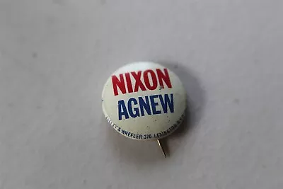 Nixon Agnew Campaign 7/8 Inch Button  • $5