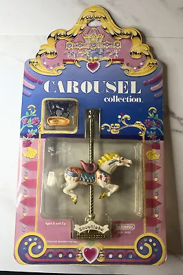 Vintage Matchbox Carousel Collection Snowflake Horse New In Box 1989 RARE • $24.99