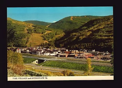 $5.49 • Buy Postcard : Colorado - Vail Co - Vail Village & Interstate 70