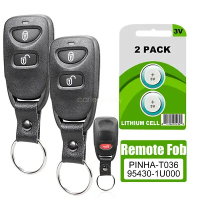2 For Kia Sorento 3 Button Remote Control Car Key Fob 95430-1U000 2011 2012 2013 • $19.89