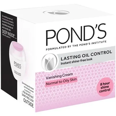 Ponds Vanishing Cream Normal To Oily Skin Lasting Oil Control 100ml • £12.53