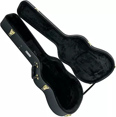 39  Hard Shell Guitar Case With Gold Hardware • $110.99