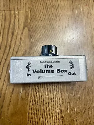 Carl's Custom Volume Box Guitar Amp Effect Loop Smooth Audio Taper Attenuator • $26