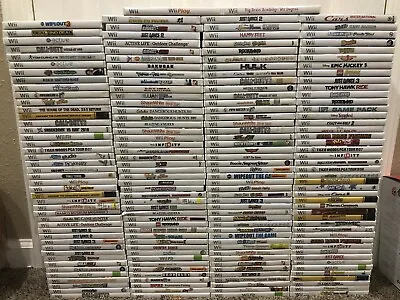 $6.50 • Buy Nintendo Wii Games! Many Great Titles!!