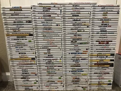 $6.50 • Buy Nintendo Wii Games! Many Great Titles!!