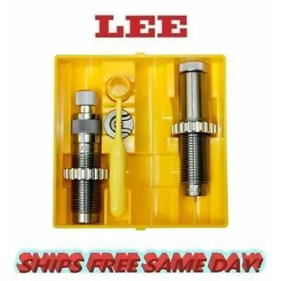 Lee Collet 2 Die Neck Sizer Set For 7 X 57mm Mauser (7mm Mauser)  # 90714 New! • $40.84