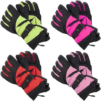 £7.19 • Buy Winter Gloves Ski Snowboard Snow Sports Thermal Waterproof Unisex Men’s Women’s